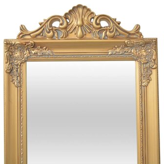 Vrijstaande spiegel Barok 160x40cm goud 3