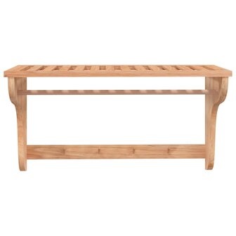 Handdoekenrek 60x30x35 cm massief walnotenhout 3