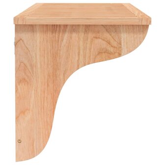 Handdoekenrek 60x30x35 cm massief walnotenhout 4
