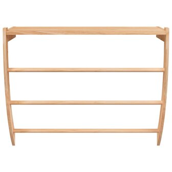 Handdoekenrek 60x25,5x49 cm massief walnotenhout 3