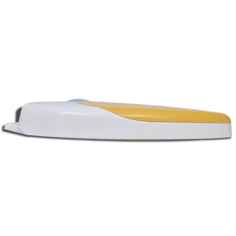 Toiletbril voor volwassenen/kinderen soft-close wit en geel 9