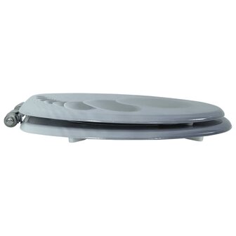 Toiletbril met soft-close deksel stenen MDF 6