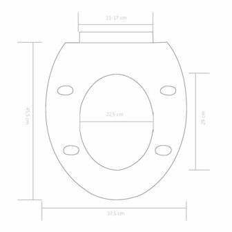 Toiletbril soft-close met quick-release ontwerp wit 9