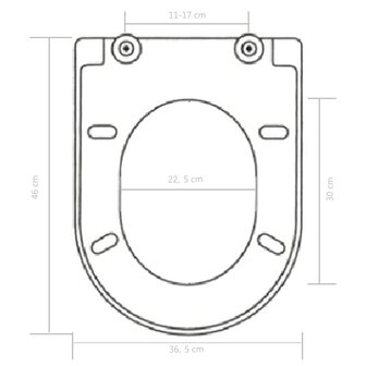 Toiletbril soft-close met quick-release ontwerp wit 9
