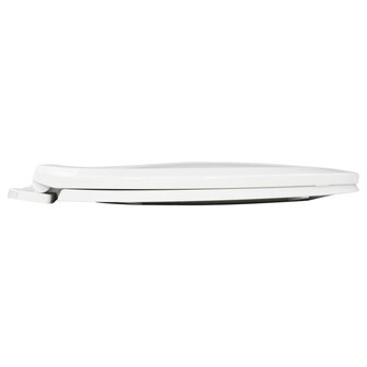 Toiletbril soft-close met quick-release ontwerp wit 4