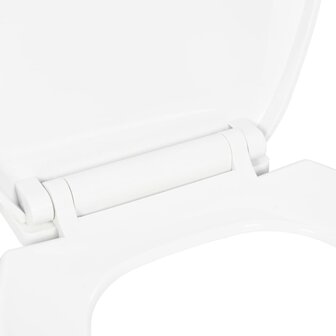 Toiletbril soft-close met quick-release ontwerp wit 6