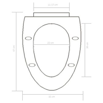 Toiletbril soft-close met quick-release ontwerp wit 9