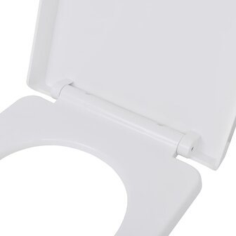 Toiletbrillen met soft-close deksels 2 st kunststof wit 6