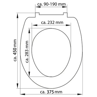 SCH&Uuml;TTE Toiletbril met soft-close WOOD HEART duroplast met print 7