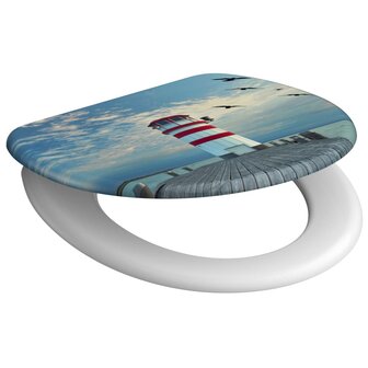 SCH&Uuml;TTE Toiletbril met soft-close LIGHTHOUSE 1