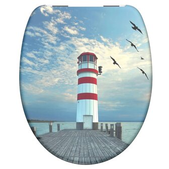 SCH&Uuml;TTE Toiletbril met soft-close LIGHTHOUSE 2