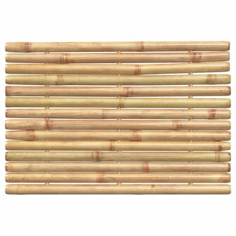 Badmatten 2 st 50x35 cm bamboe 9