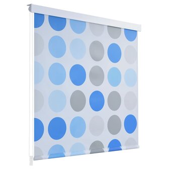 Rolgordijn voor douche 120x240 cm cirkel 1