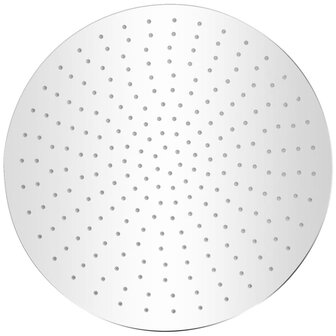 Regendouchekop roestvrij staal 40cm rond 2