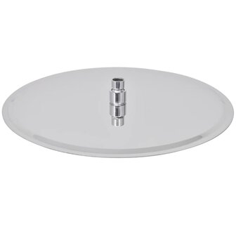 Regendouchekop roestvrij staal 40cm rond 3