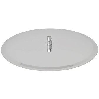 Regendouchekop roestvrij staal 50cm rond 3