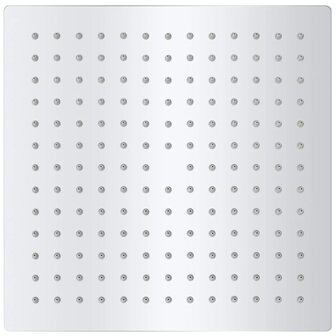 Regendouchekop vierkant 25x25 cm roestvrij staal 2