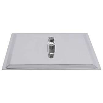 Regendouchekop vierkant 30x30 cm roestvrij staal 304 4