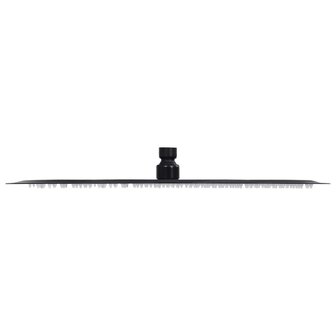 Regendouchekop rond 40 cm roestvrij staal zwart 3