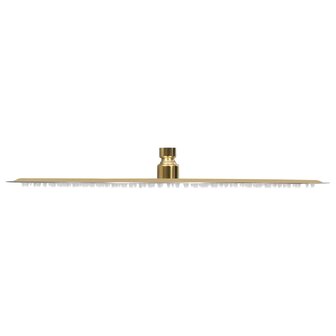 Regendouchekop rond 40 cm roestvrij staal goudkleurig 4