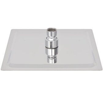 Regendouchekoppen 2 st 20x20 cm roestvrij staal 4