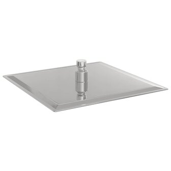 Regendouchekop 25x25 cm vierkant roestvrij staal 304 5