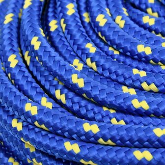 Boot touw 6 mm 50 m polypropyleen blauw 4