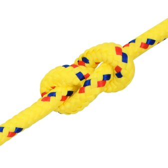 Boottouw 8 mm 25 m polypropyleen geel 5