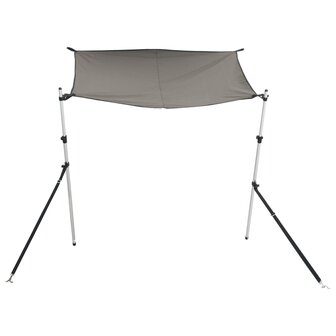 Schaduwdoek T-top 170x208x(115-183) cm antracietkleurig 3