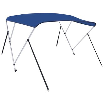Biminitop 3-boogs 183x140x137 cm blauw 3