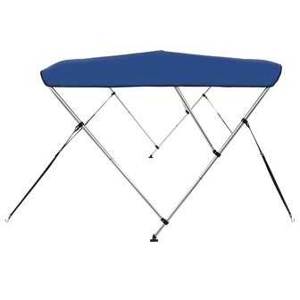 Biminitop 3-boogs 183x160x137 cm blauw 3