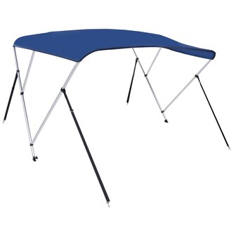 Biminitop 3-boogs 183x180x137 cm blauw 3
