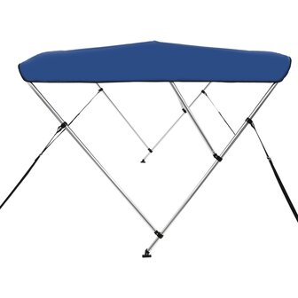 Biminitop 3-boogs 183x180x137 cm blauw 5
