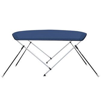 Biminitop 2-boogs 150x120x110 cm marineblauw 4