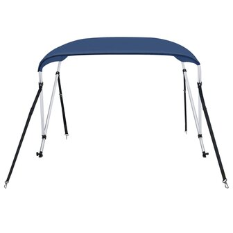 Biminitop 2-boogs 180x130x110 cm marineblauw 3
