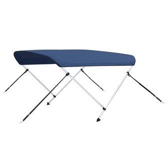 Biminitop 2-boogs 180x150x110 cm marineblauw 2