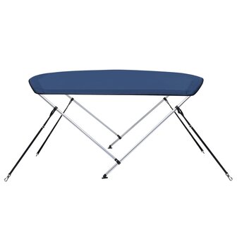 Biminitop 2-boogs 180x150x110 cm marineblauw 4