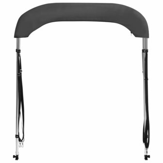 Biminitop 2-boogs 150x120x110 cm antracietkleurig 6