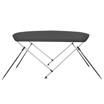 Biminitop 2-boogs 180x130x110 cm antracietkleurig 4