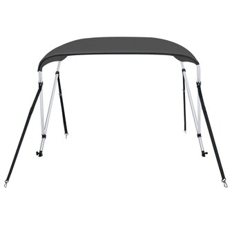 Biminitop 2-boogs 180x130x110 cm antracietkleurig 5