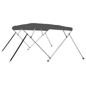 Biminitop 4-boogs 243x210x137 cm antracietkleurig 1