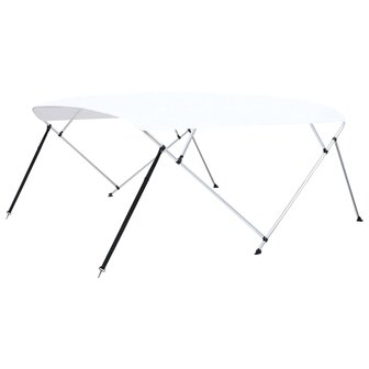 Biminitop 4-boogs 243x(230-244)x137 cm wit 2
