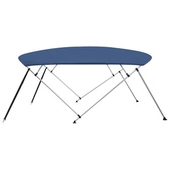 Biminitop 4-boogs 243x(230-244)x137 cm marineblauw  5
