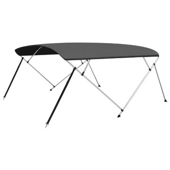 Biminitop 4-boogs 243x(230-244)x137 cm antracietkleurig 2