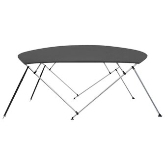 Biminitop 4-boogs 243x(230-244)x137 cm antracietkleurig 4