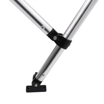Biminitop 3 bogen 183x140x137 cm grijs 9
