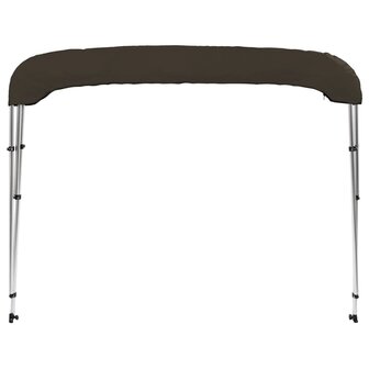 Biminitop 3 bogen 183x180x137 cm zwart 4