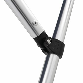 Biminitop 4 bogen 243x180x137 cm grijs 8