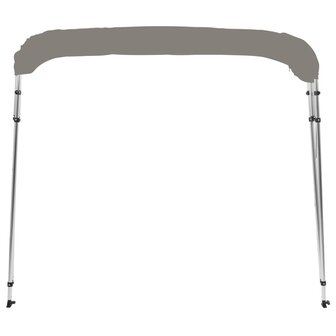Biminitop 4 bogen 243x196x137 cm grijs 4