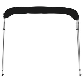 Biminitop 4 bogen 243x196x137 cm zwart 4